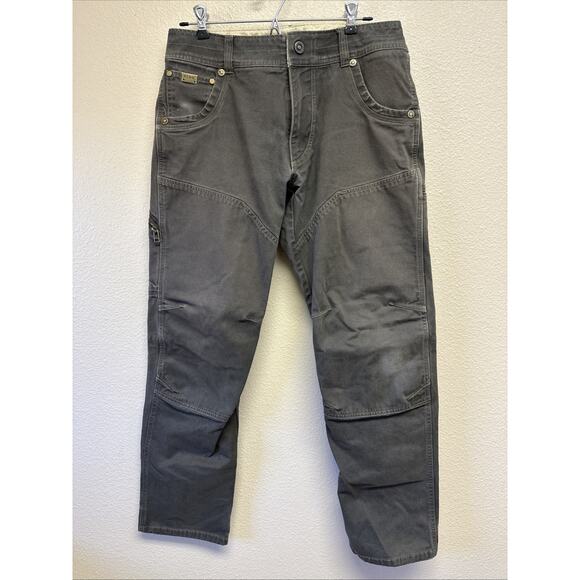 Kuhl The Law men's pants 32x32 Brown Patina Workwear Utility Distressed - Picture 1 of 11